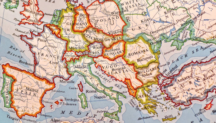 appia institute europe map